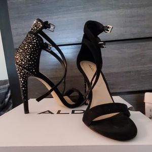 Aldo black heels